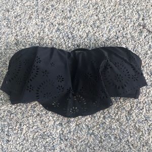 Strapless bathing suit top